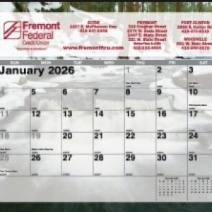 Mini Tear Off Sheet Calendar - Waterways 1 Mini Tear Off Sheet Calendar - Waterways 1