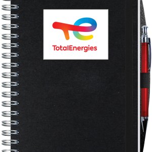 Shadowbox Paperboard Journal w/100 Sheets & Pen (6 ½"x 8 ½") 1 Shadowbox Paperboard Journal w/100 Sheets & Pen (6 ½"x 8 ½") 1