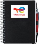 Shadowbox Paperboard Journal w/100 Sheets & Pen (6 ½"x 8 ½") 1 Shadowbox Paperboard Journal w/100 Sheets & Pen (6 ½"x 8 ½") 1