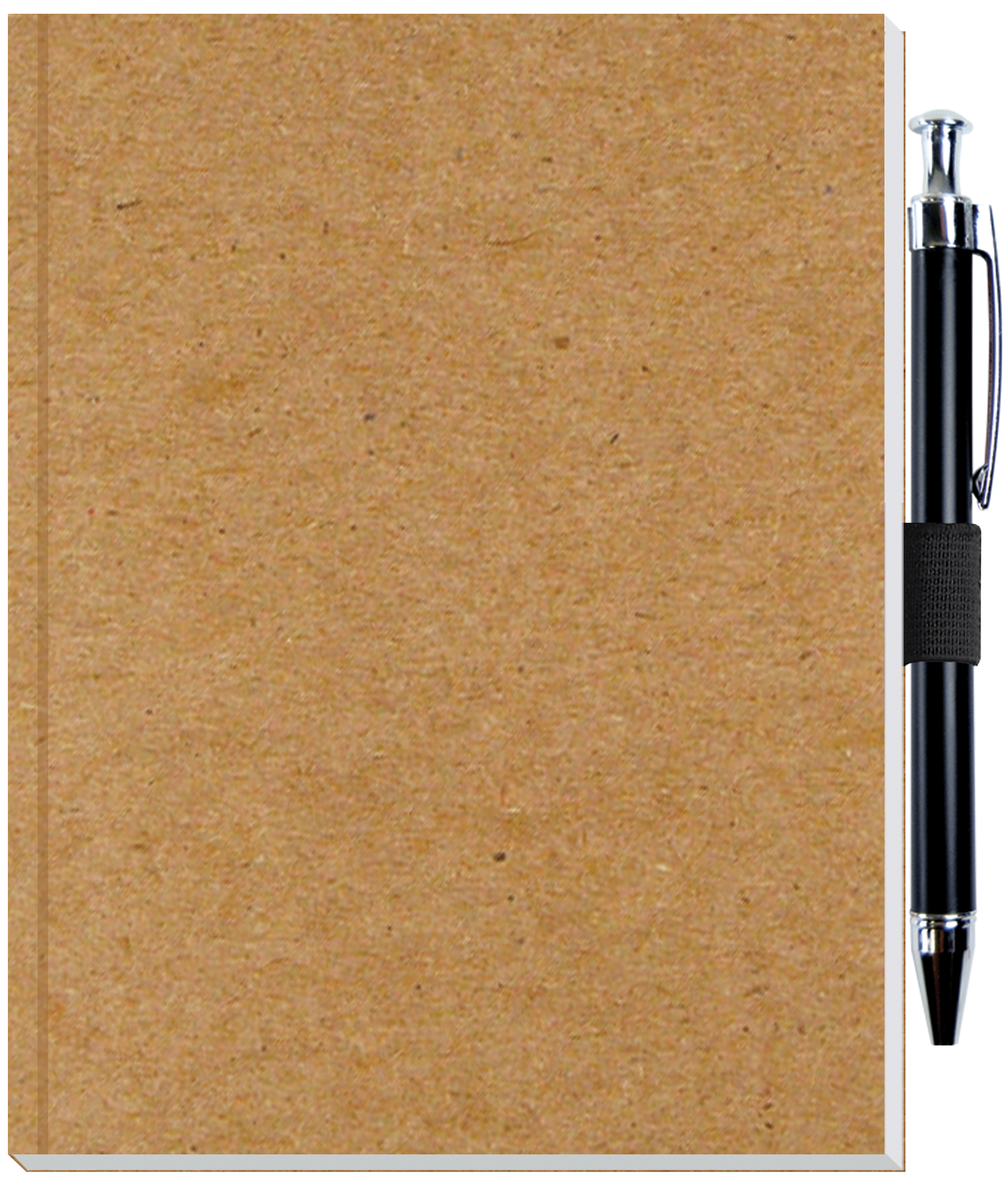 Perfect Journal w/Flexible Trekker Cover & Pen Patch (5"x 6.5") 1