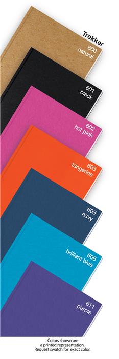 Perfect Journal w/Flexible Trekker Cover & Pen Patch (5"x 6.5") 1