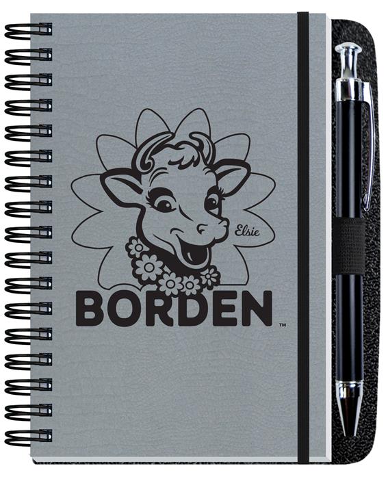 Embossed Alligator Textured Journal w/100 Sheets and Pen (4"x 6") 1