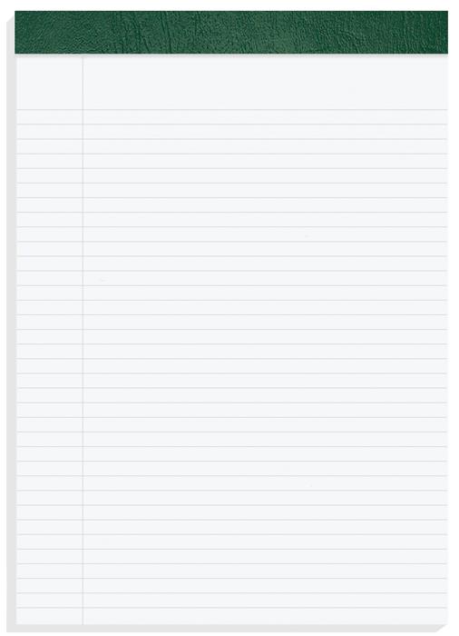 Executive Legal Pads (8 1/8"x 11 ¾") 1
