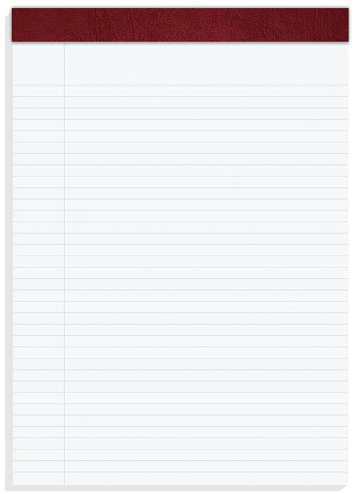 Executive Legal Pads (8 1/8"x 11 ¾") 1