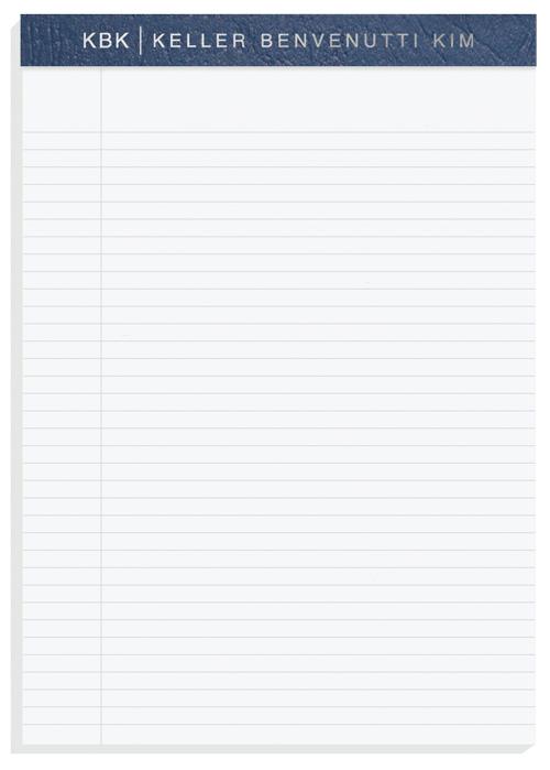 Executive Legal Pads (8 1/8"x 11 ¾") 1