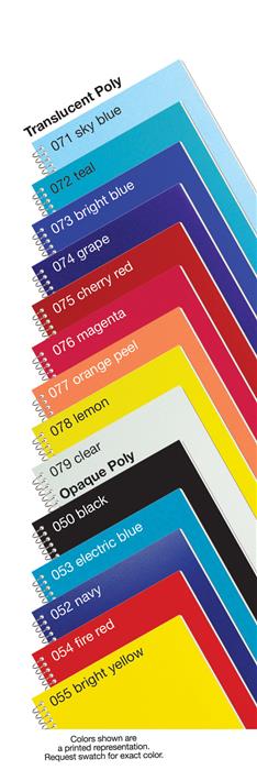 Poly Cover Academic Weekly Planner (5 ¼"x 8 ¼") 1