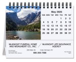 Peaceful Peaks Tent Desk Calendar (5 13/16"x 4 ½") 1 Peaceful Peaks Tent Desk Calendar (5 13/16"x 4 ½") 1