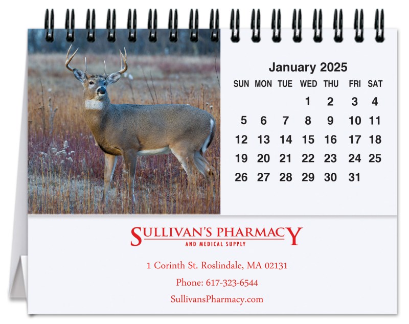 American Wildlife Tent Desk Calendar (5 13/16"x 4 ½") 1 American Wildlife Tent Desk Calendar (5 13/16"x 4 ½") 1