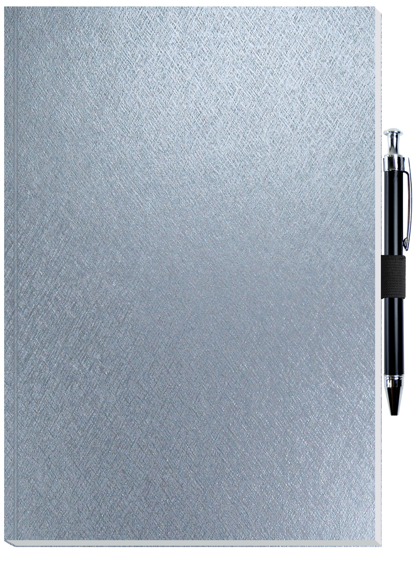 Perfect Journal w/Metro or Metallic Covers & Pen Patch (7"x 10") 1
