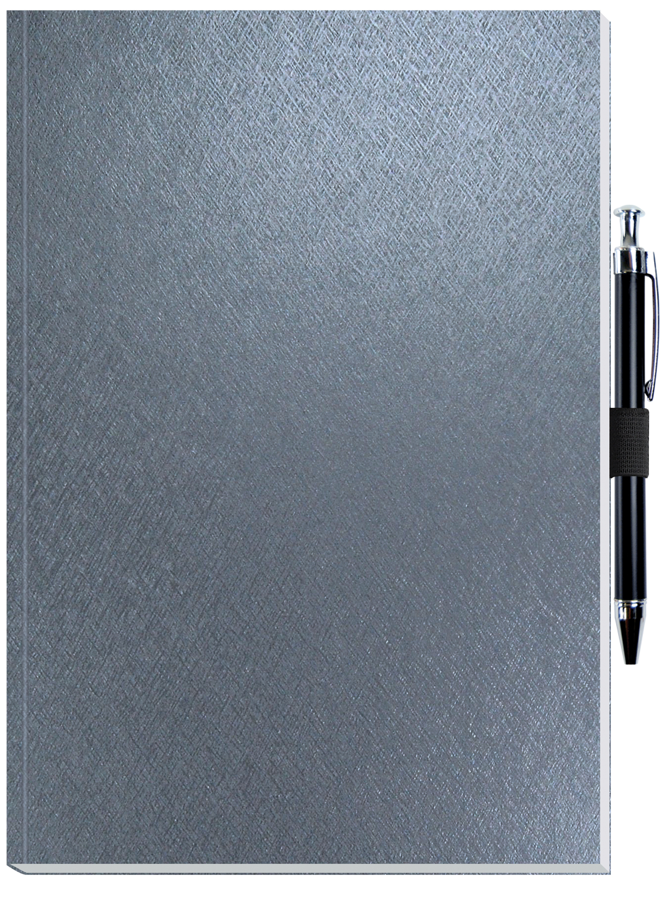 Perfect Journal w/Metro or Metallic Covers & Pen Patch (7"x 10") 1