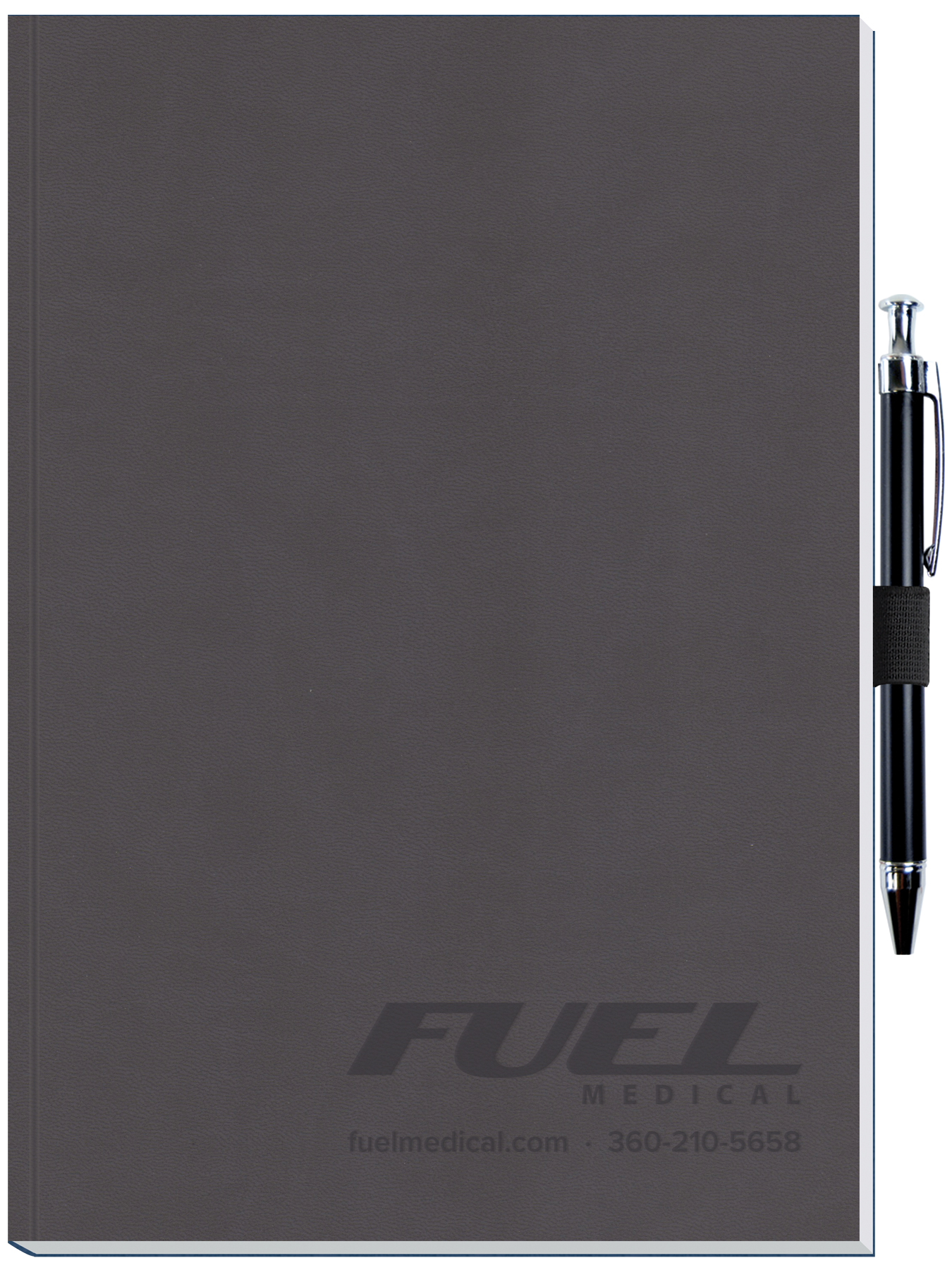 Perfect Journal w/Metro or Metallic Covers & Pen Patch (7"x 10") 1
