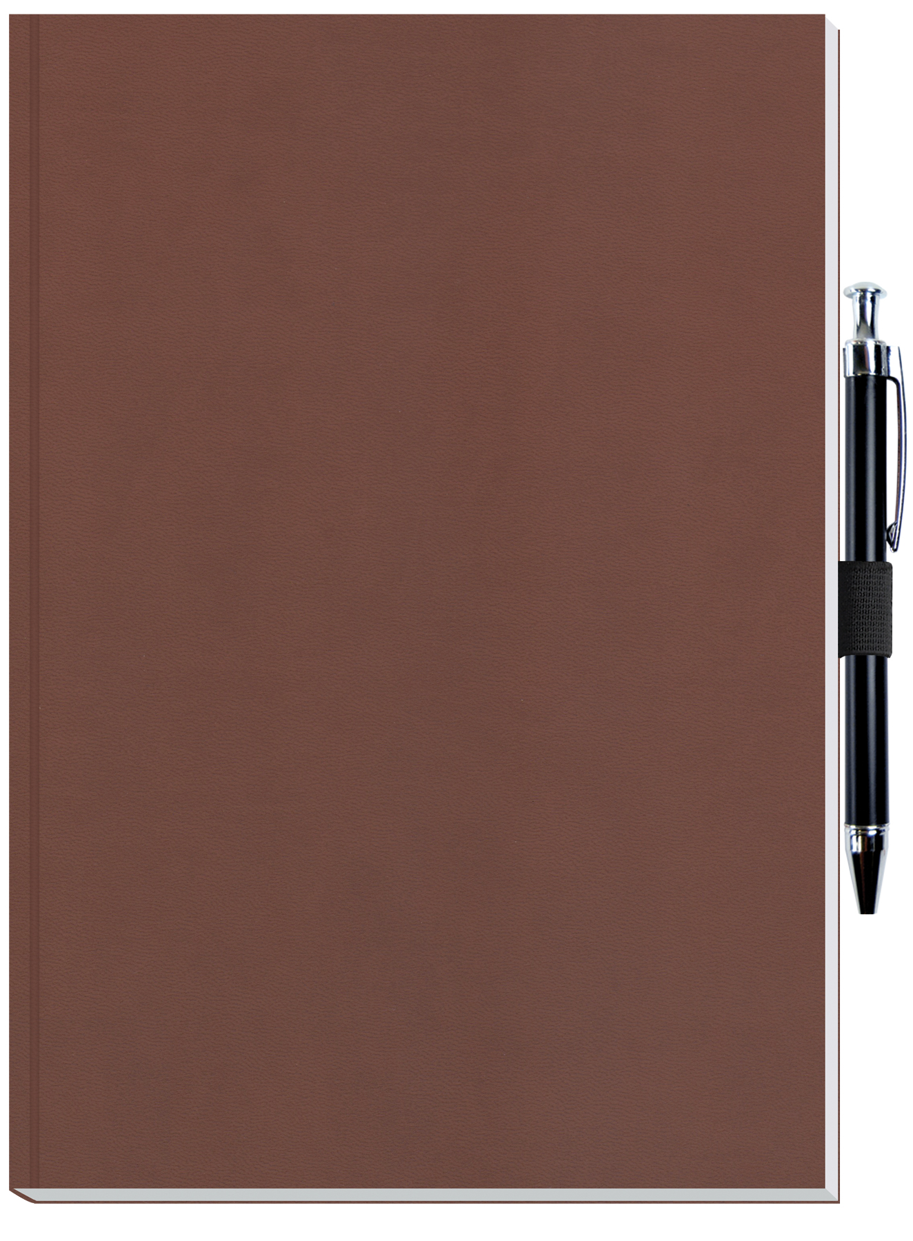 Perfect Journal w/Metro or Metallic Covers & Pen Patch (7"x 10") 1