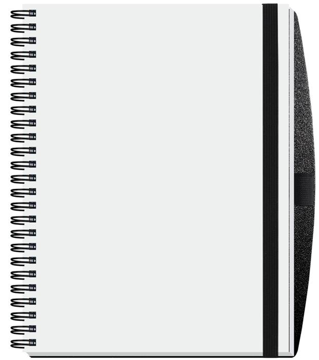 Shadowbox Paperboard Journal w/50 Sheets & Pen (6 ½"x 8 ½") 1