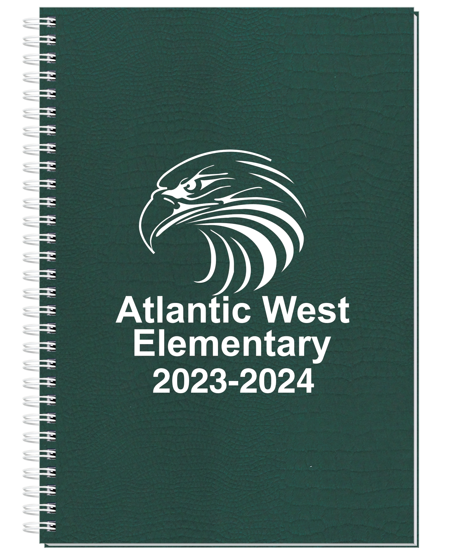 Academic Journal Planner w/Embossed Paperboard Cover (7"x 10") 1