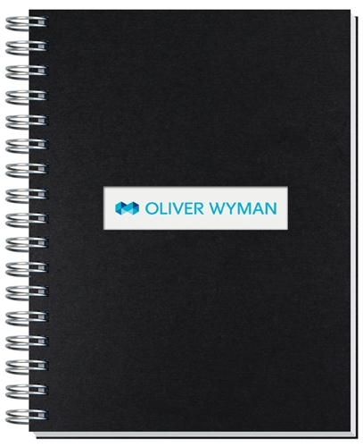 Shadowbox Paperboard Journals w/100 Sheets (6 ½"x 8 ½") 1