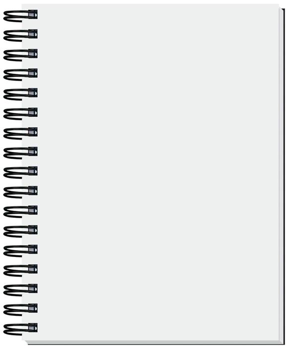 Shadowbox Paperboard Journals w/100 Sheets (6 ½"x 8 ½") 1