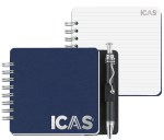 Classic Square Journal w/50 Sheets & Pen Holder (3 11/16 Square Inches) 1 Classic Square Journal w/50 Sheets & Pen Holder (3 11/16 Square Inches) 1