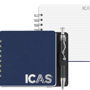 Classic Square Journal w/50 Sheets & Pen Holder (3 11/16 Square Inches) 1 Classic Square Journal w/50 Sheets & Pen Holder (3 11/16 Square Inches) 1