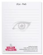Recycled Scratch Pads w/100 Sheets (4 1/8"x 5 3/8") - White Recycled Scratch Pads w/100 Sheets (4 1/8"x 5 3/8") - White