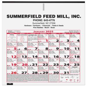 6 Sheet Almanac Calendar (11"x11 1/8") 1 6 Sheet Almanac Calendar (11"x11 1/8") 1