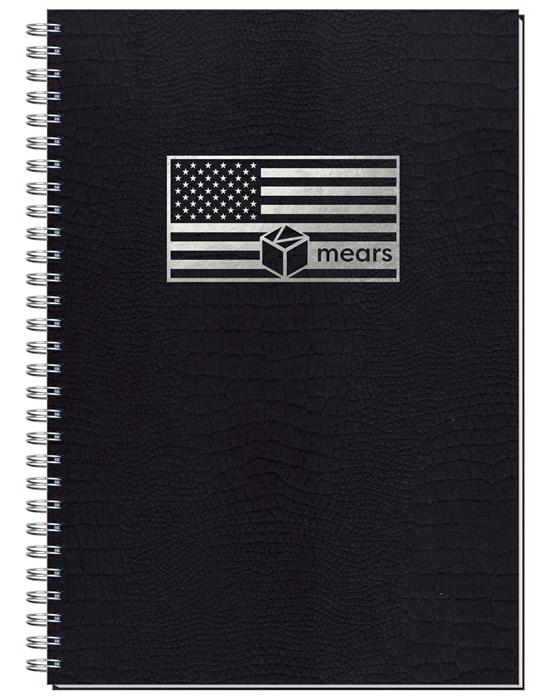 Embossed Alligator Textured Journal w/50 Sheets (7"x 10") 1