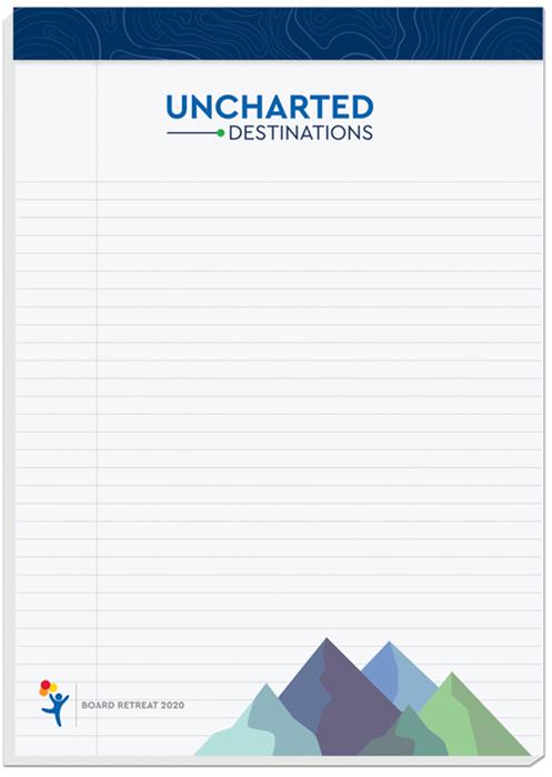 Full Color Legal Pads w/Imprinted Sheets (8 ¼"x 11 ¾") 1