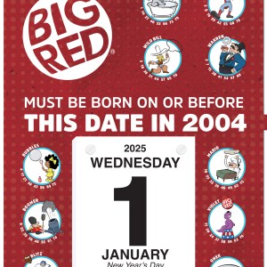 Daily Wall Calendar (9"x 12 ¼") 1 Daily Wall Calendar (9"x 12 ¼") 1