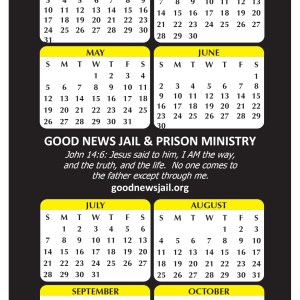 Year At A Glance Calendar Cards (4"x9") 1 Year At A Glance Calendar Cards (4"x9") 1