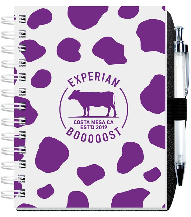 Gloss Cover Journals w/100 Sheets & Pen (5"x 7") 1