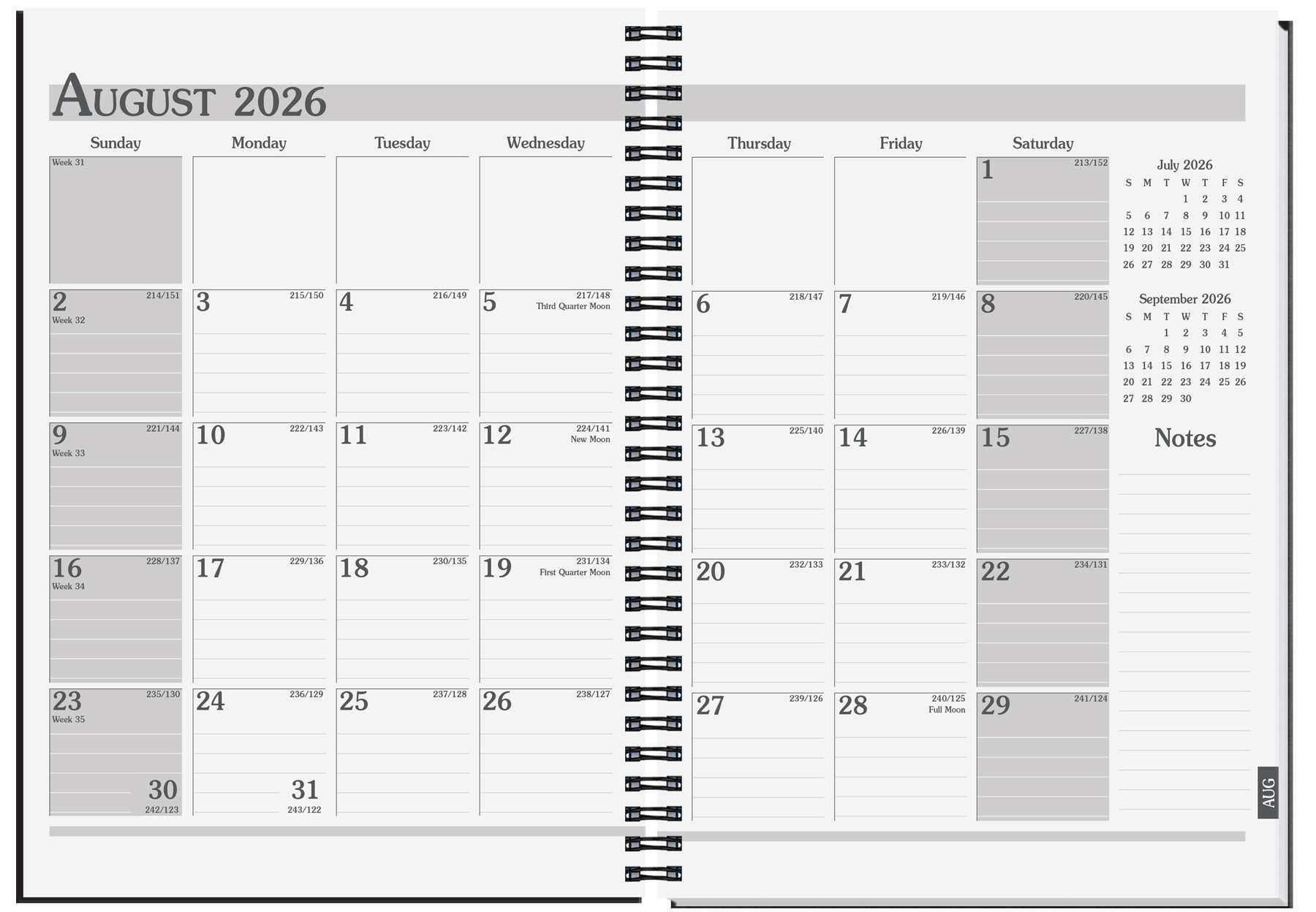 Gloss Cover Academic Journal Planner 1