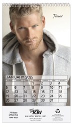 U. S. Male Pictorial Calendar 1 U. S. Male Pictorial Calendar 1
