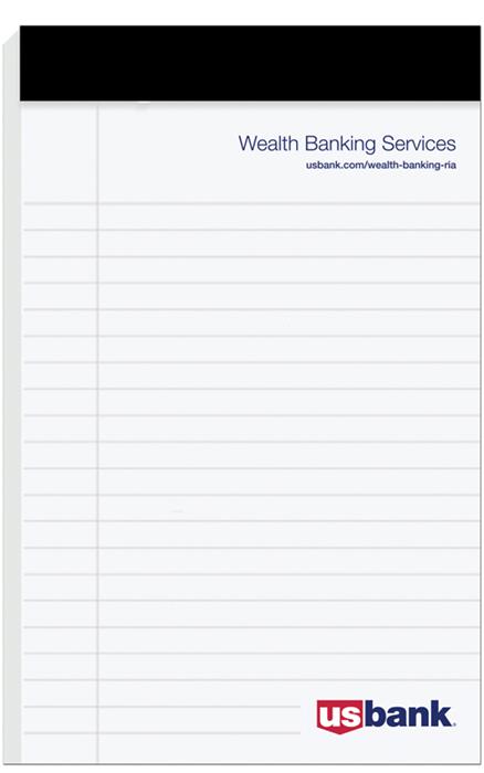 Legal Pads w/Imprinted Sheets (5" x 8") 1