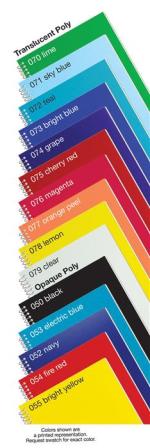 Econo Poly Pocket Notebook (2 7/8"x 4 ¾") 2 Econo Poly Pocket Notebook (2 7/8"x 4 ¾") 2