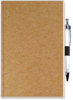 Perfect Journal w/Flexible Trekker Cover & Pen Patch (5"x 8") - Natural Brown Perfect Journal w/Flexible Trekker Cover & Pen Patch (5"x 8") - Natural Brown
