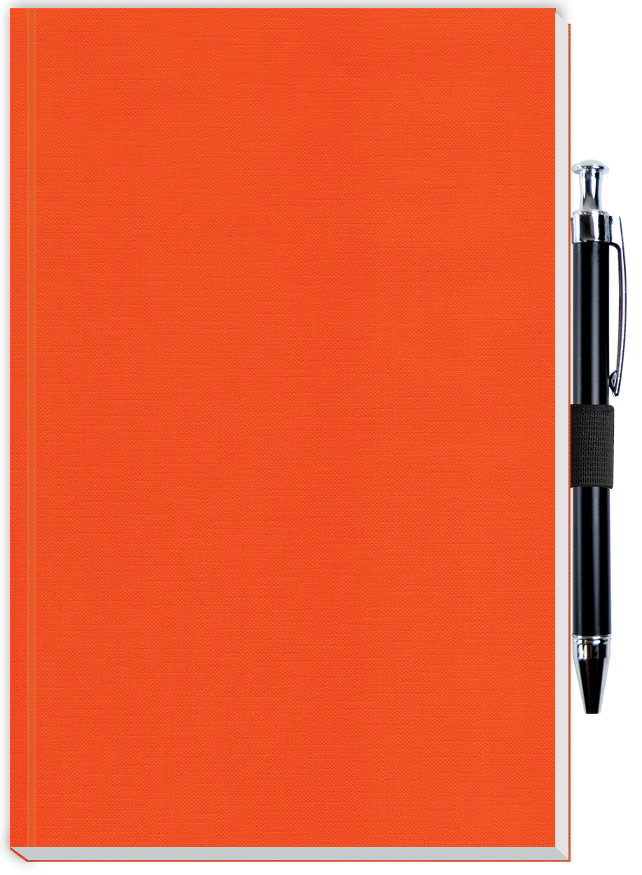 Perfect Journal w/Flexible Trekker Cover & Pen Patch (5"x 8") 1