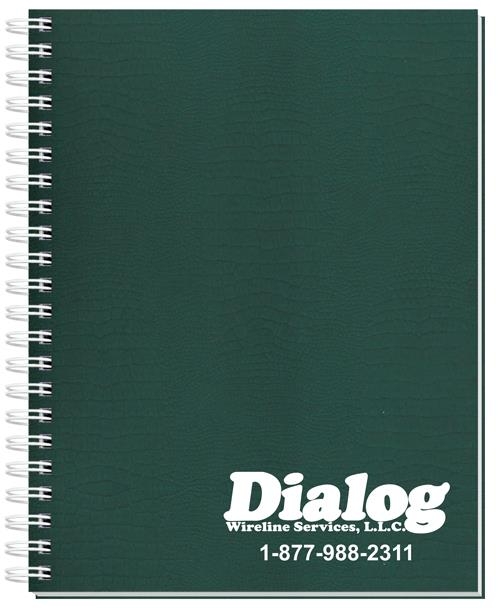 Embossed Alligator Textured Journal w/100 Sheets (8 ½" x 11") 1