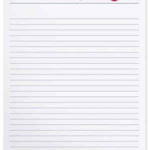 Premium Full Color Scratch Pads w/100 Sheets (8"x 10") 1 Premium Full Color Scratch Pads w/100 Sheets (8"x 10") 1