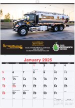 Monthly Wall Calendar w/1 Photo (17"x 24") 1 Monthly Wall Calendar w/1 Photo (17"x 24") 1