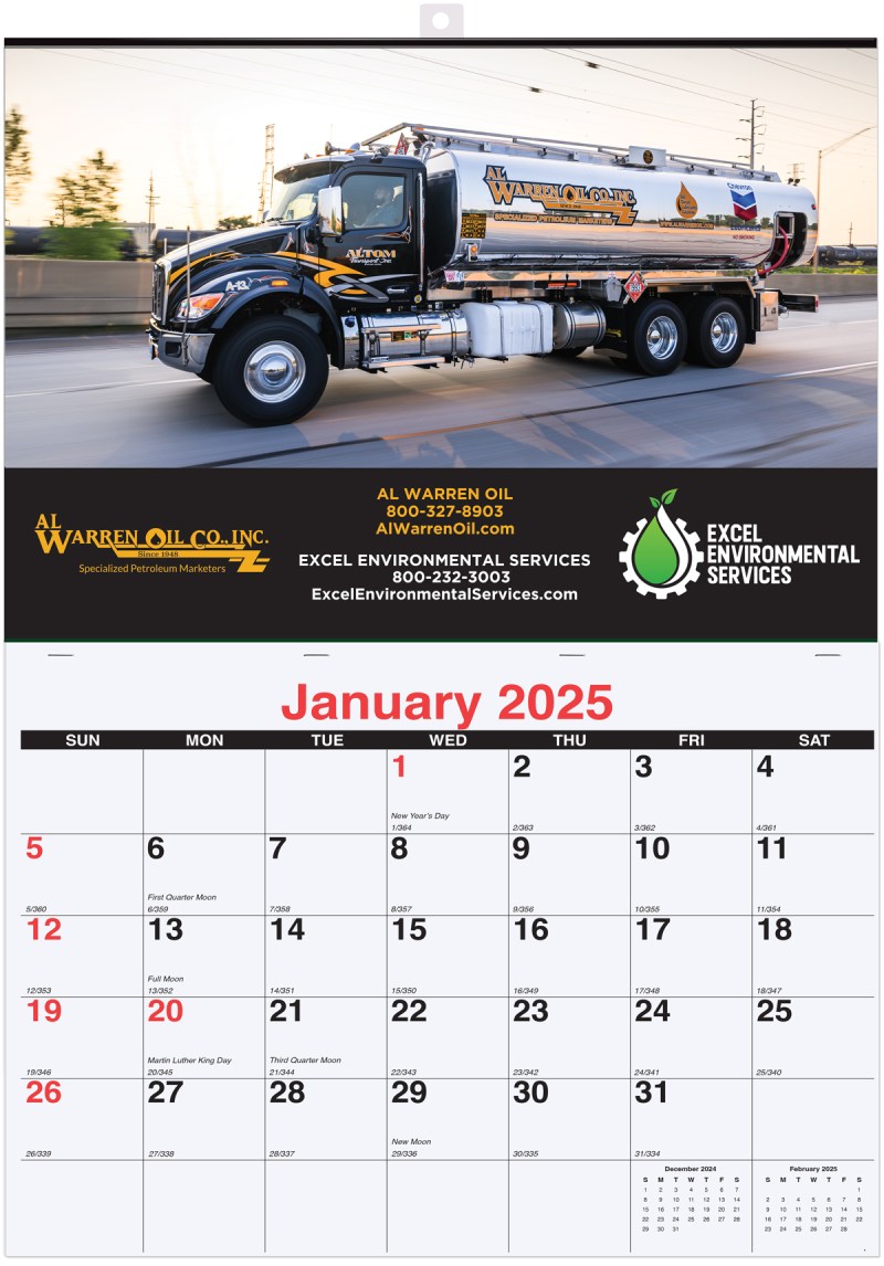 Monthly Wall Calendar w/1 Photo (17"x 24") 1 Monthly Wall Calendar w/1 Photo (17"x 24") 1