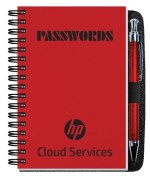 Password Keeper w/Pen Safe Back Cover 1 Password Keeper w/Pen Safe Back Cover 1