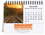 Serene Sunsets Tent Desk Calendar (5 13/16"x 4½") 1 Serene Sunsets Tent Desk Calendar (5 13/16"x 4½") 1