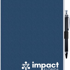 Perfect Journal w/Trekker Flexible Cover & Pen Patch (7"x 10") 1 Perfect Journal w/Trekker Flexible Cover & Pen Patch (7"x 10") 1