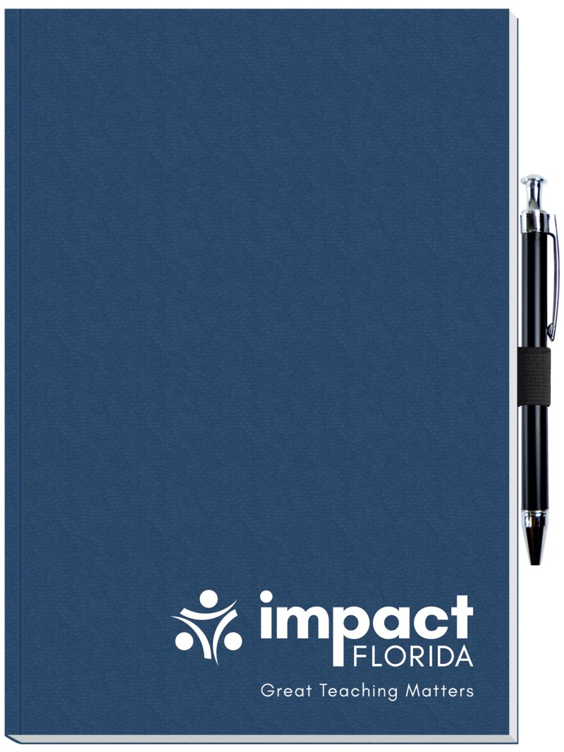 Perfect Journal w/Trekker Flexible Cover & Pen Patch (7"x 10") 1 Perfect Journal w/Trekker Flexible Cover & Pen Patch (7"x 10") 1