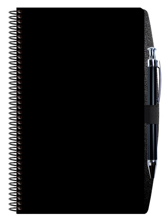 Poly Cover Academic Weekly Planner w/Pen Safe Back (5 ¼"x 8 ¼") 1