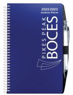 Poly Cover Academic Weekly Planner w/Pen Safe Back (5 ¼"x 8 ¼") 1 Poly Cover Academic Weekly Planner w/Pen Safe Back (5 ¼"x 8 ¼") 1