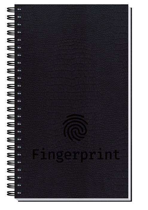 Embossed Alligator Textured Journal w/50 Sheets (5 ¼"x 8 ¼") 1