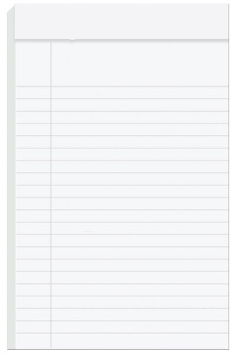 Econo Legal Pads (5"x 8") 1