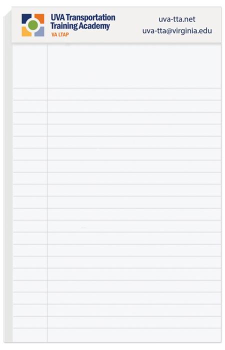 Econo Legal Pads (5"x 8") 1