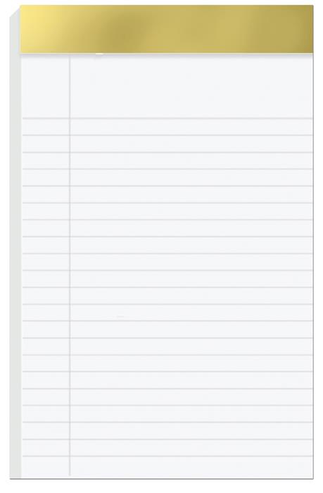 Econo Legal Pads (5"x 8") 1