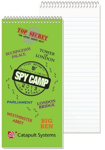 Full Color Econo Reporter Notebook (4"x 8 ¼") 1 Full Color Econo Reporter Notebook (4"x 8 ¼") 1